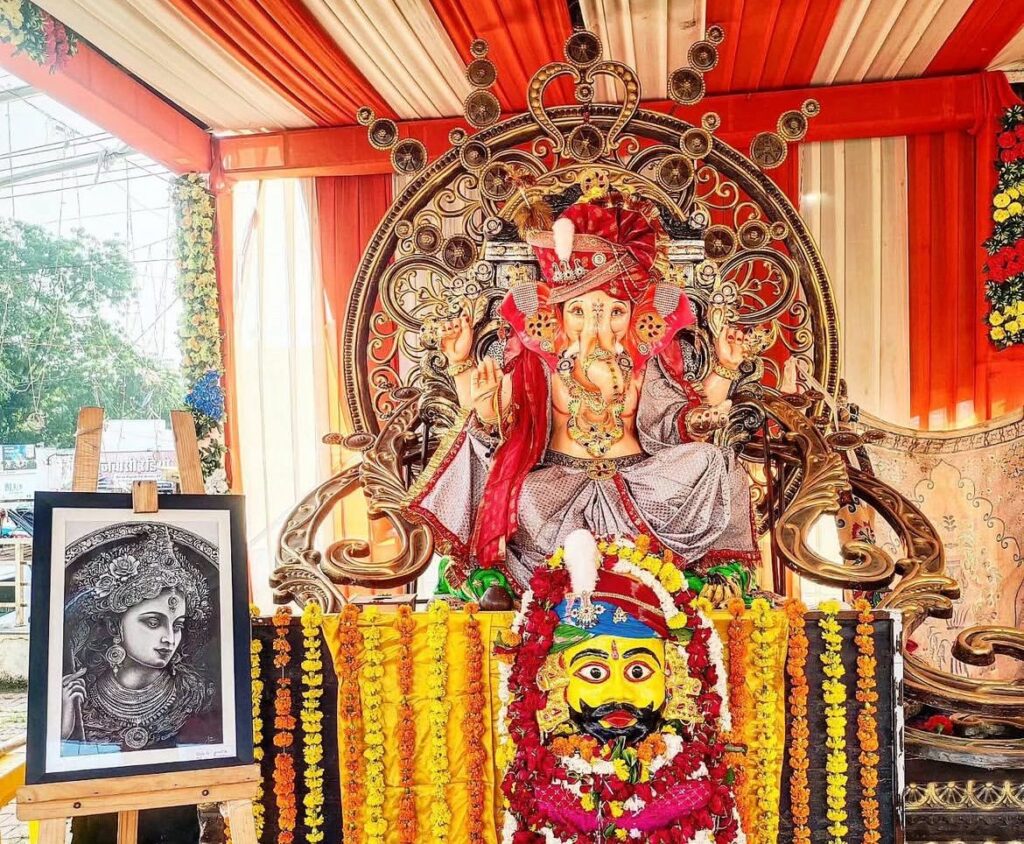 गत वर्ष रामपोल गणेश जी तस्वीर